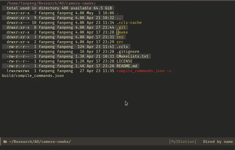 Building C/C++ projects with CMake and Make from Emacs